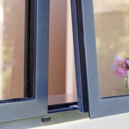 Alitherm 300 Aluminium Window in Open Position